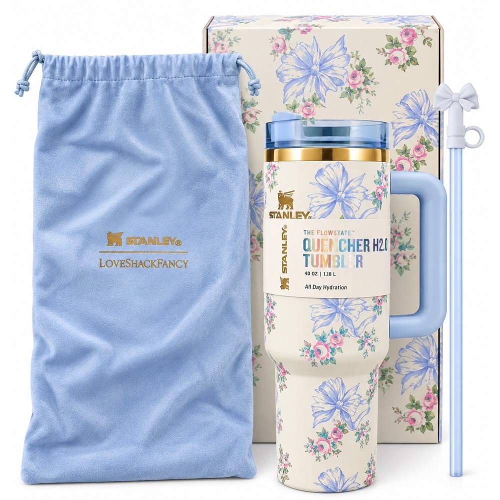 Stanley LoveShackFancy 40oz Floral Tumbler